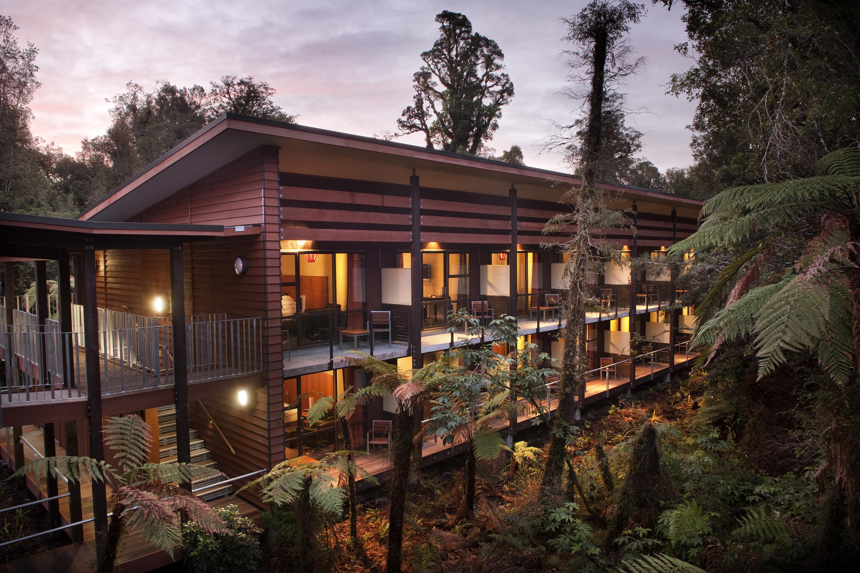 Te Waonui Forest Retreat Franz Josef Exterior photo